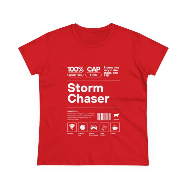 Storm Chaser Women's T-Shirt (Midweight Cotton) - Image 13
